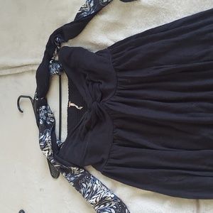 Free People Halter Neck Midi Dress